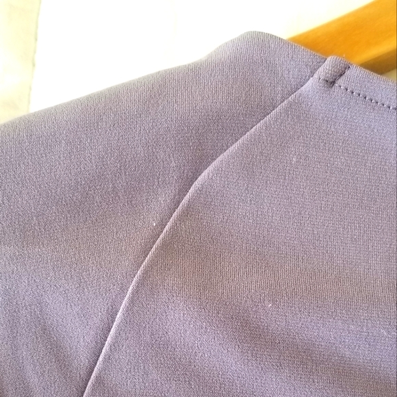 ESPRIT Lilac Sleeveless V-Neck Stretchy Wrap Dress Size M - Picture 10 of 11